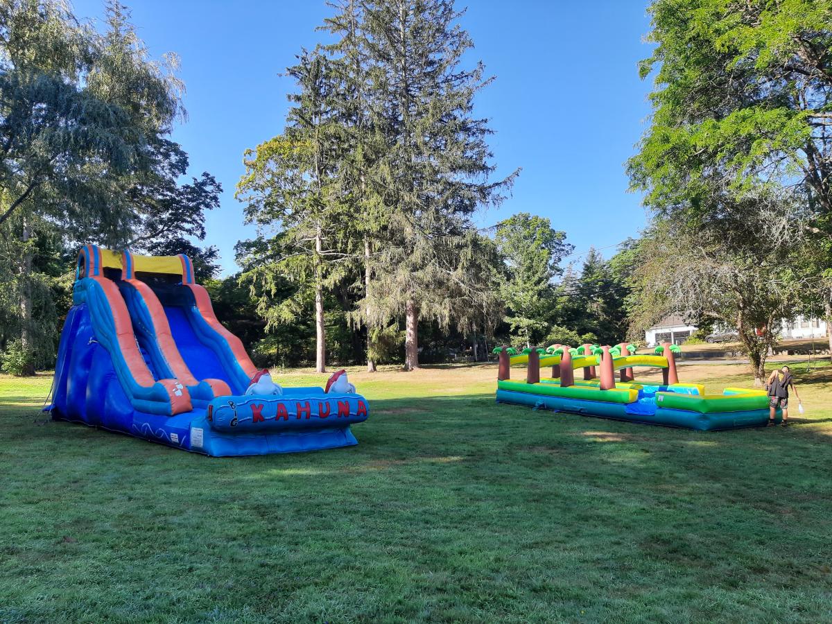 Bounce House and Slide