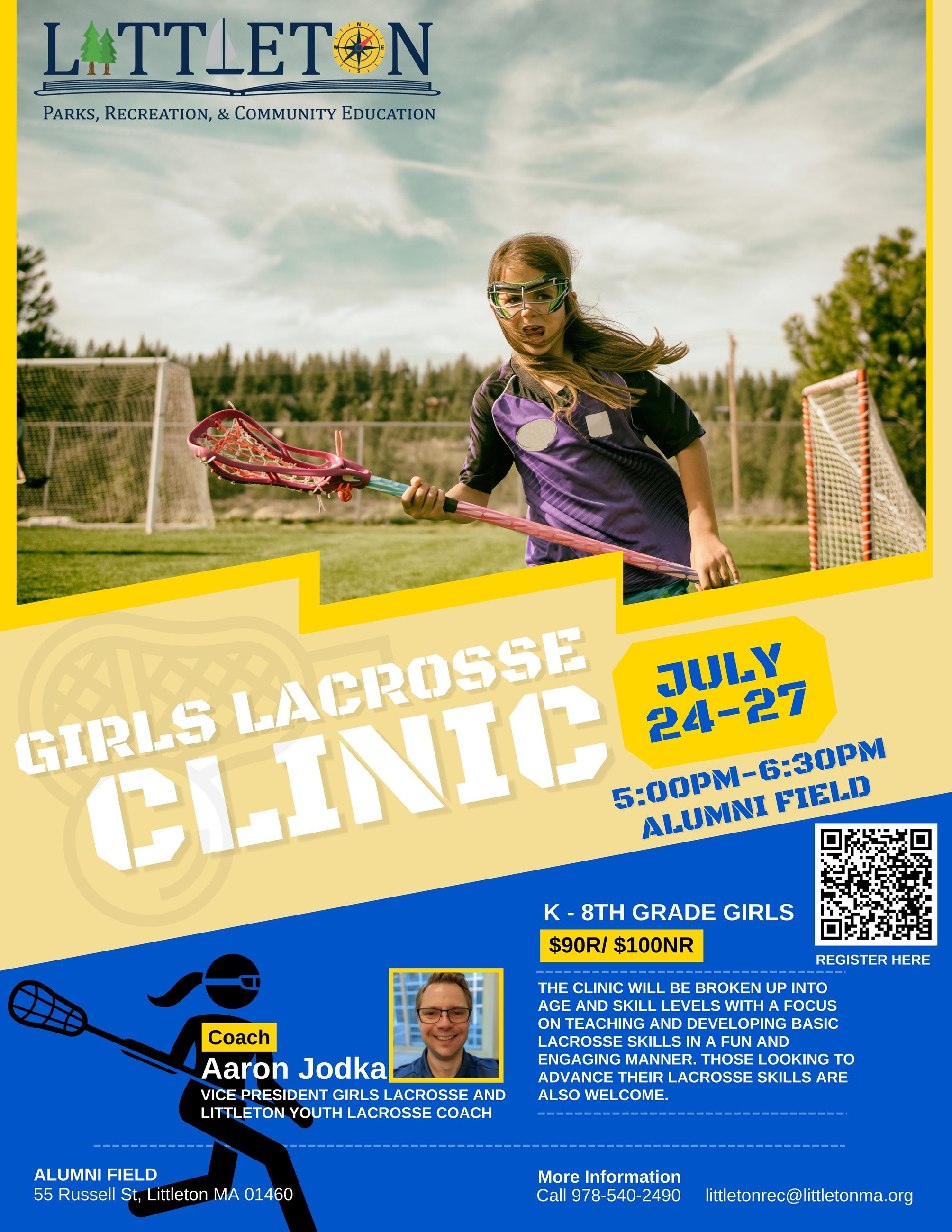 Girls Lacrosse Clinic 2023