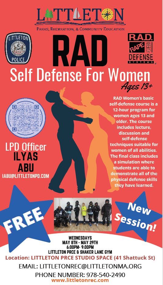 RAD Self Defense Class May 2024