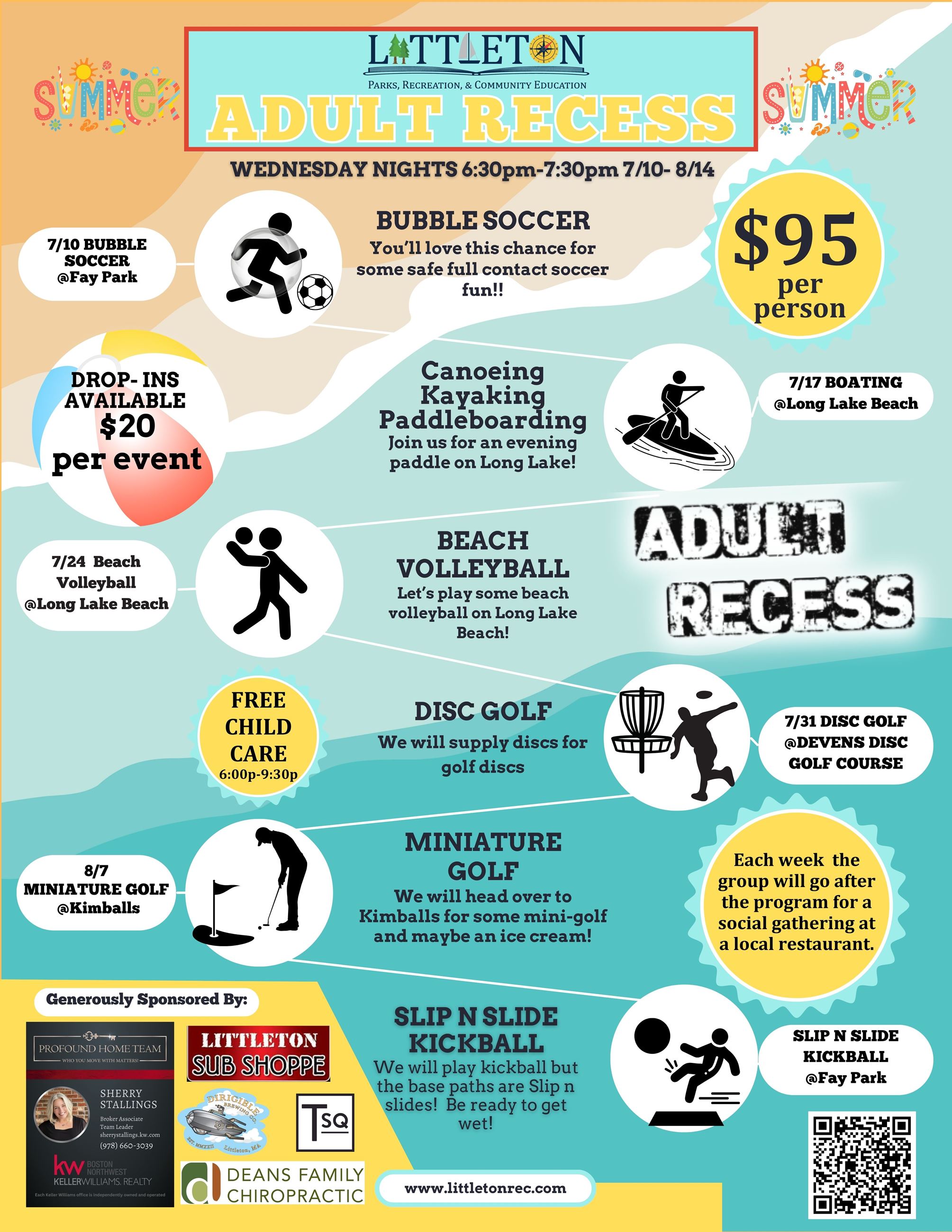 Adult Recess SUMMER 2024