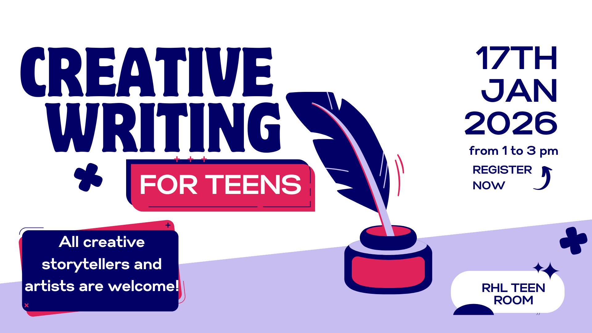 Creative Writing for Teens - January 2026 (Presentation)