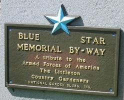 Blue Star Memorial By-Way Plaque
