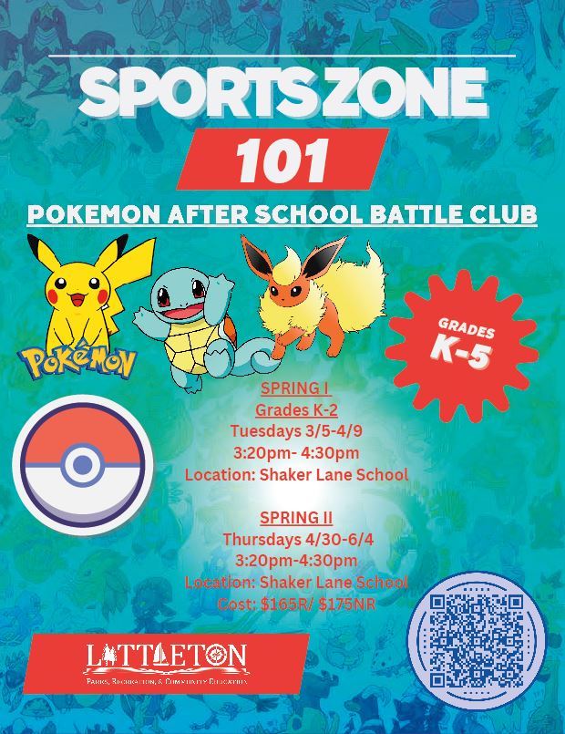 sports zone 101 Pokemon 2024