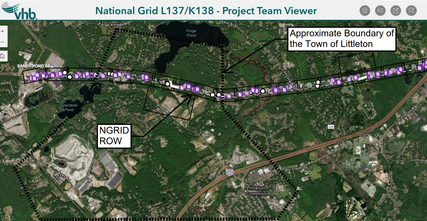 National Grid Project - Locus Map
